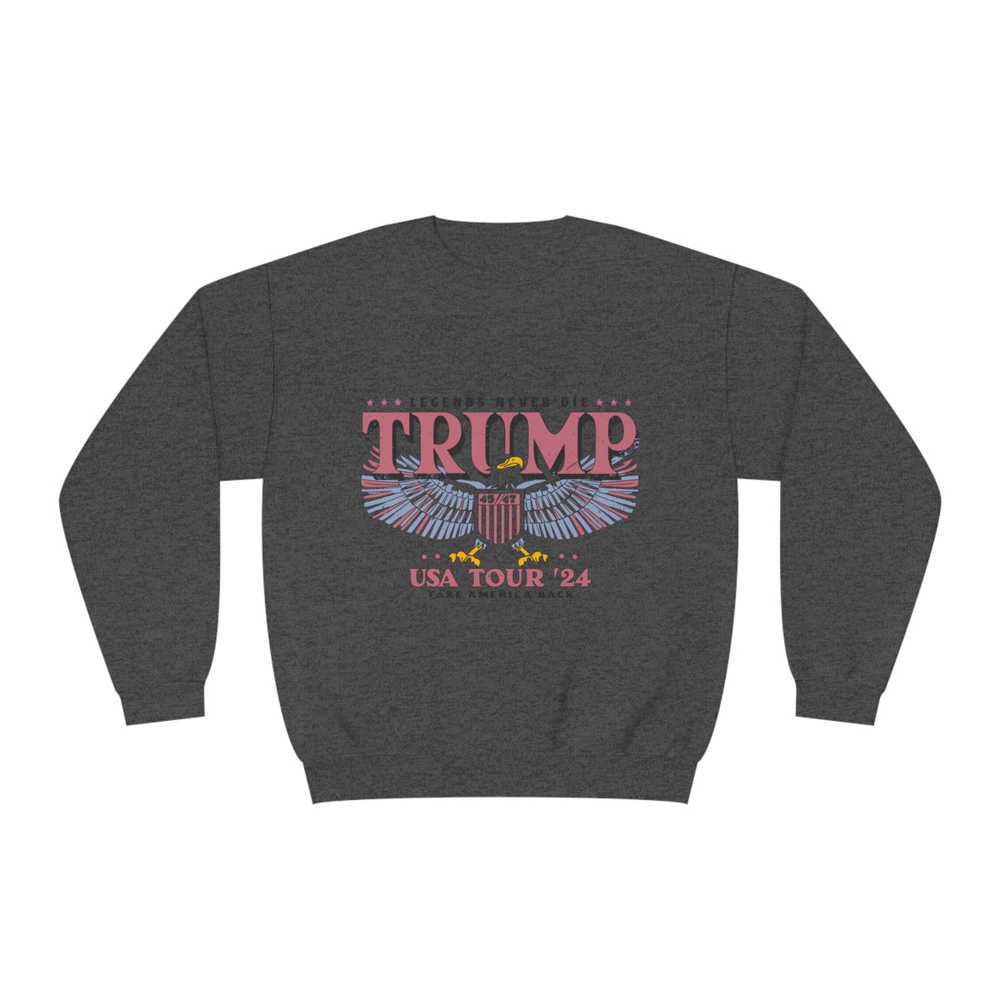 Trump USA Tour'24 Sweatshirt - Trump for President 2024, Pro trump 2024 sweatshirt, Trump makes America great again, Republican gift, Politics gift