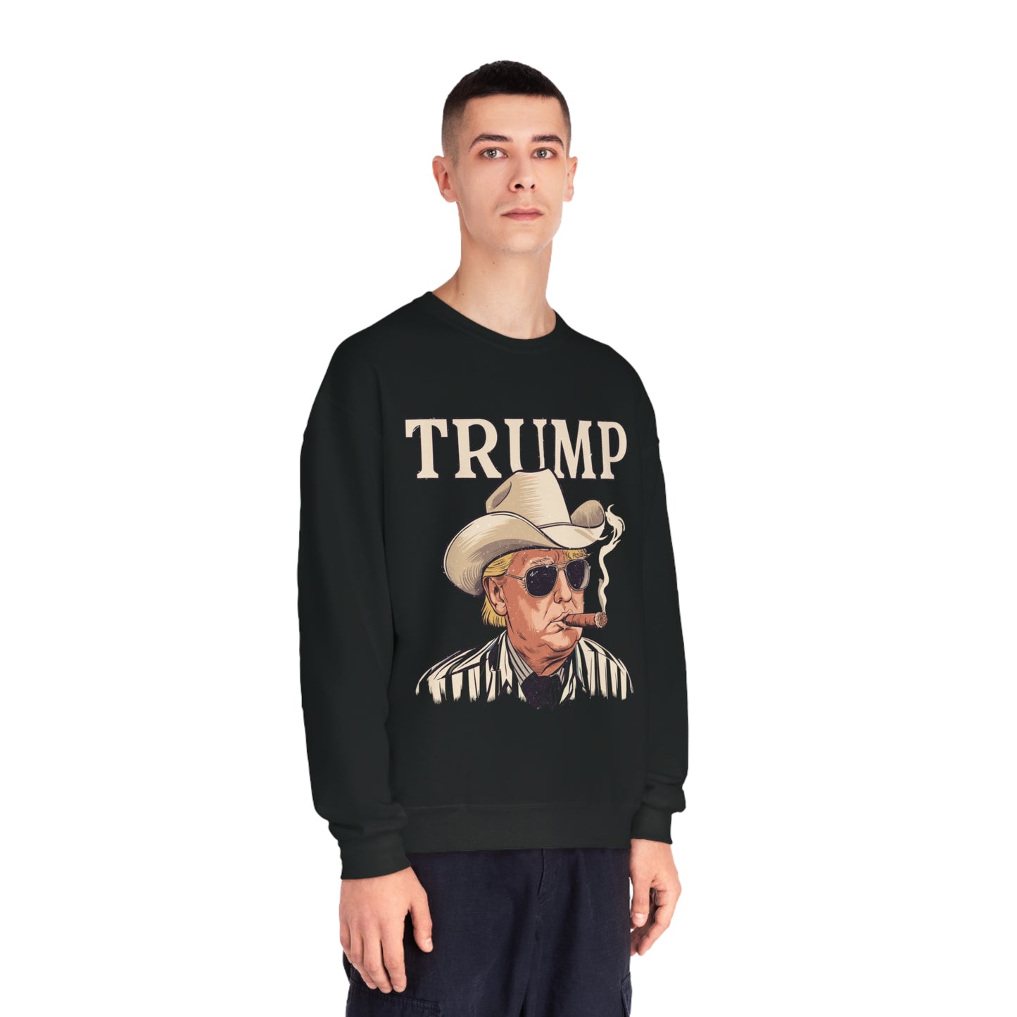 Trump cigarette 2024 Sweatshirt - Trump for President 2024 Sweatshirt, Pro Trump 2024 Sweatshirt, Pro American Sweatshirt, Trump makes America great again