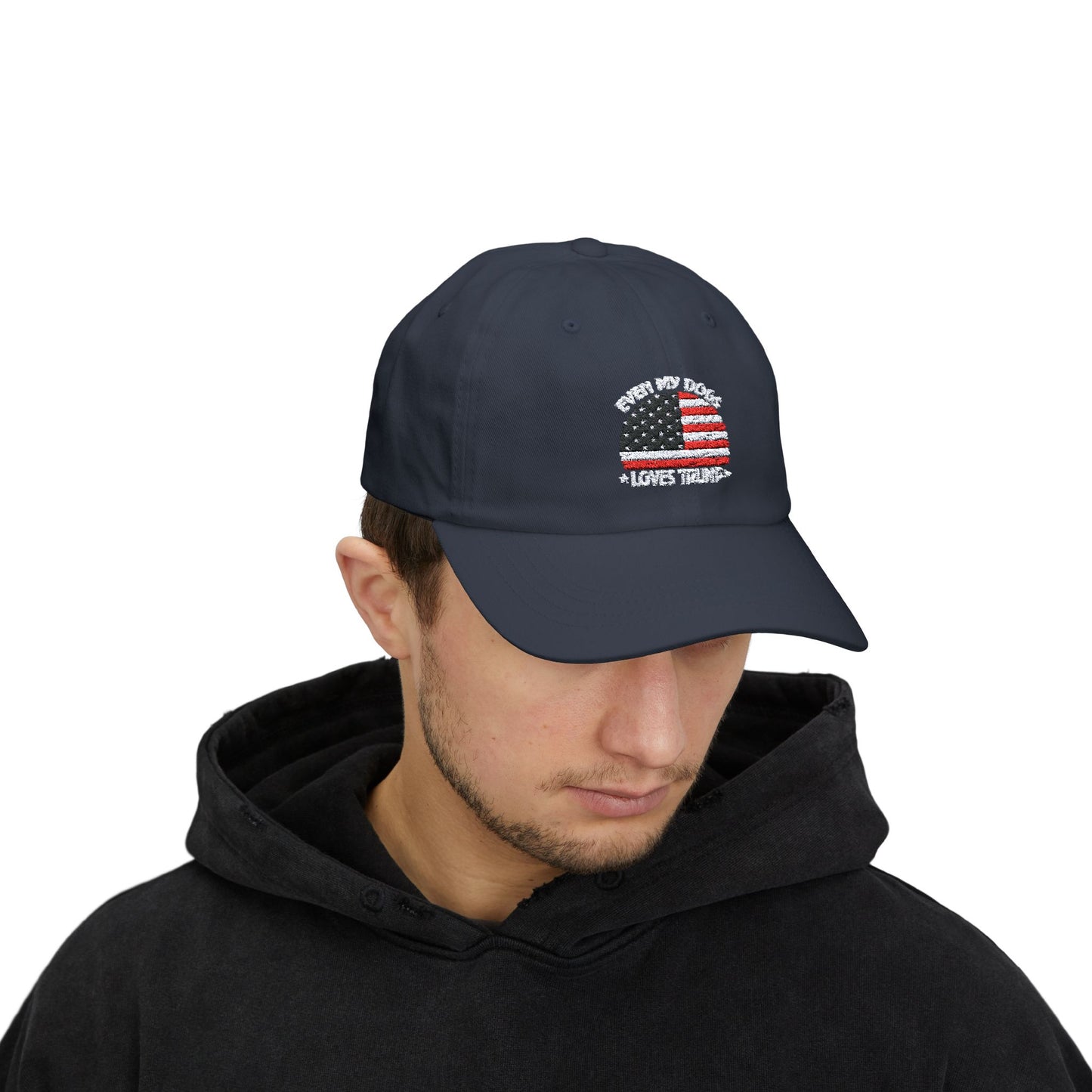 Even my dogs love Trump - Donald Trump 2024 American President Beanie, President Trump Beanie, Trump USA Gift 2024 Beanie, Trump 2024 Beanie, MAGA Plus Size Beanie