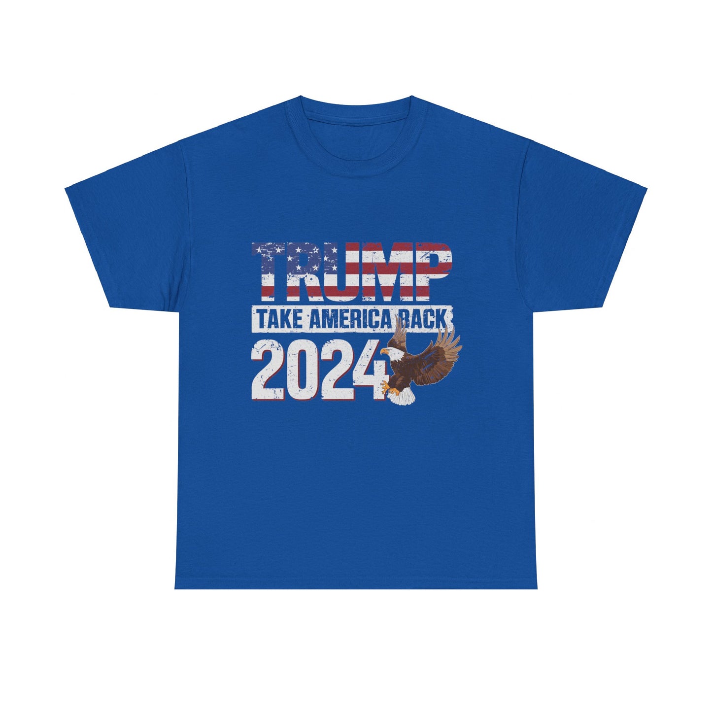 Donald Trump 2024 Take America Back, USA Flag Patriotic T-Shirt, Trump 2024 Shirt, Election Campaign Gift, Support Trump Shirt, Trump 2024 Election Shirt
