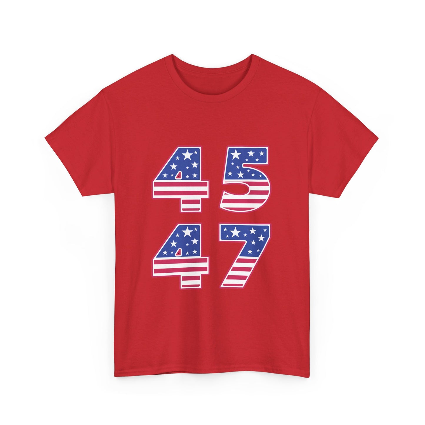 45 47 - Donald J. Trump Graphic Tee Celebrating His Legacy and Future Presidential Bid