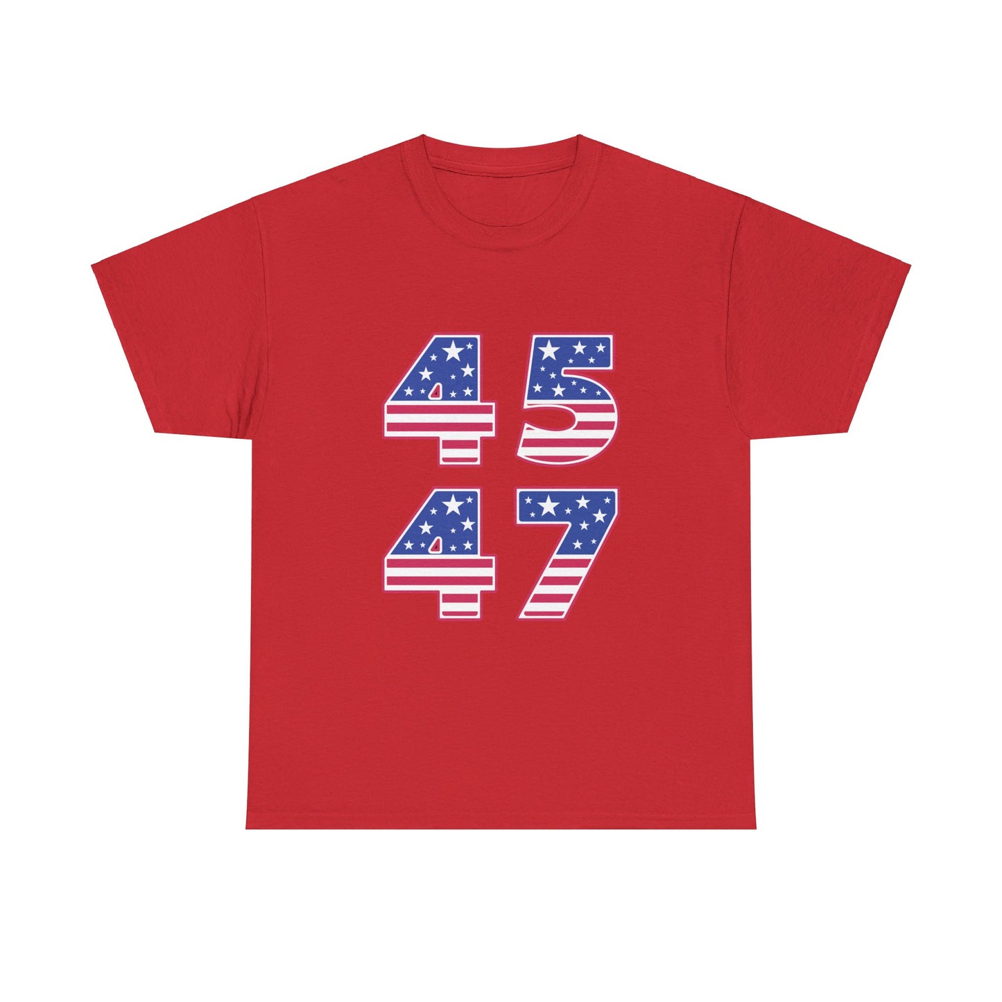 45 47 - Donald J. Trump Graphic Tee Celebrating His Legacy and Future Presidential Bid