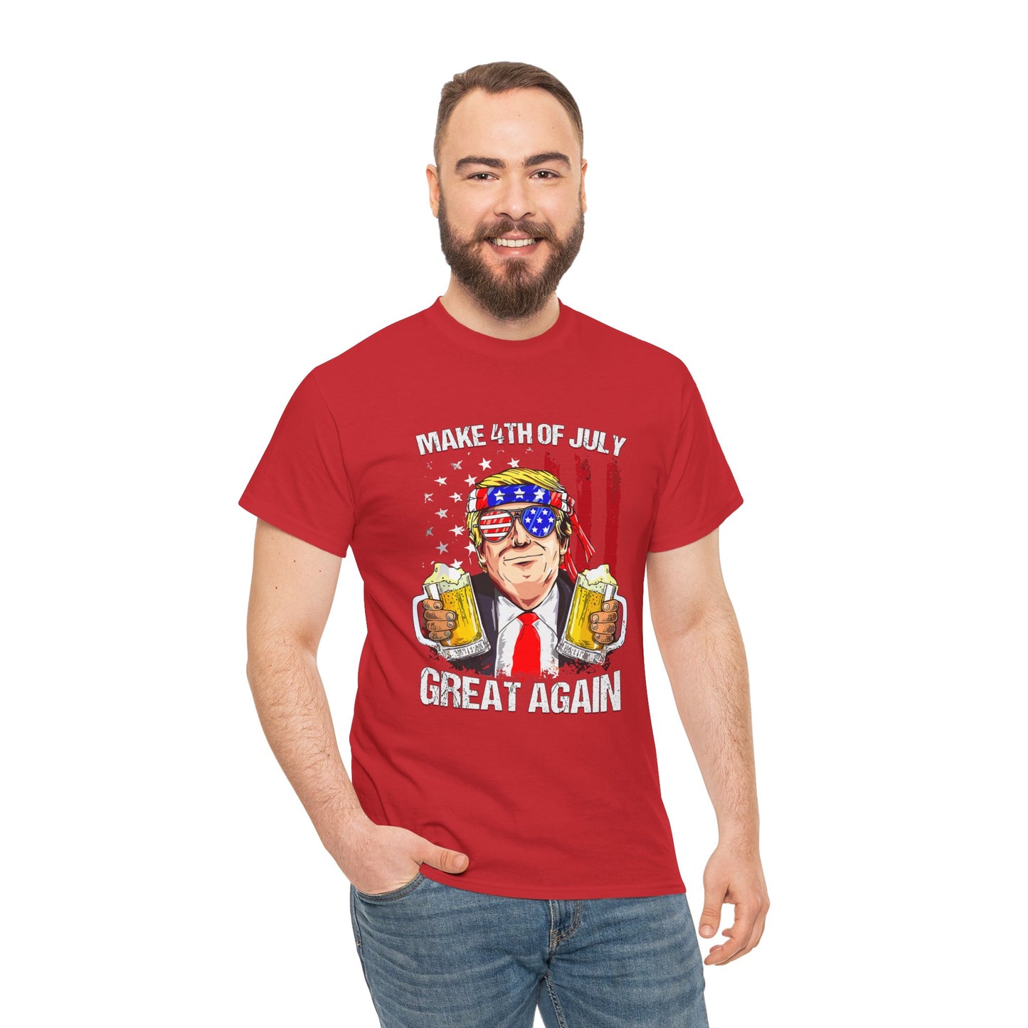 Trump Make 4th July Great Again, President Election Tee, Pro America Shirt, Trump For President Tee, President Donald Trump 2024 Shirt