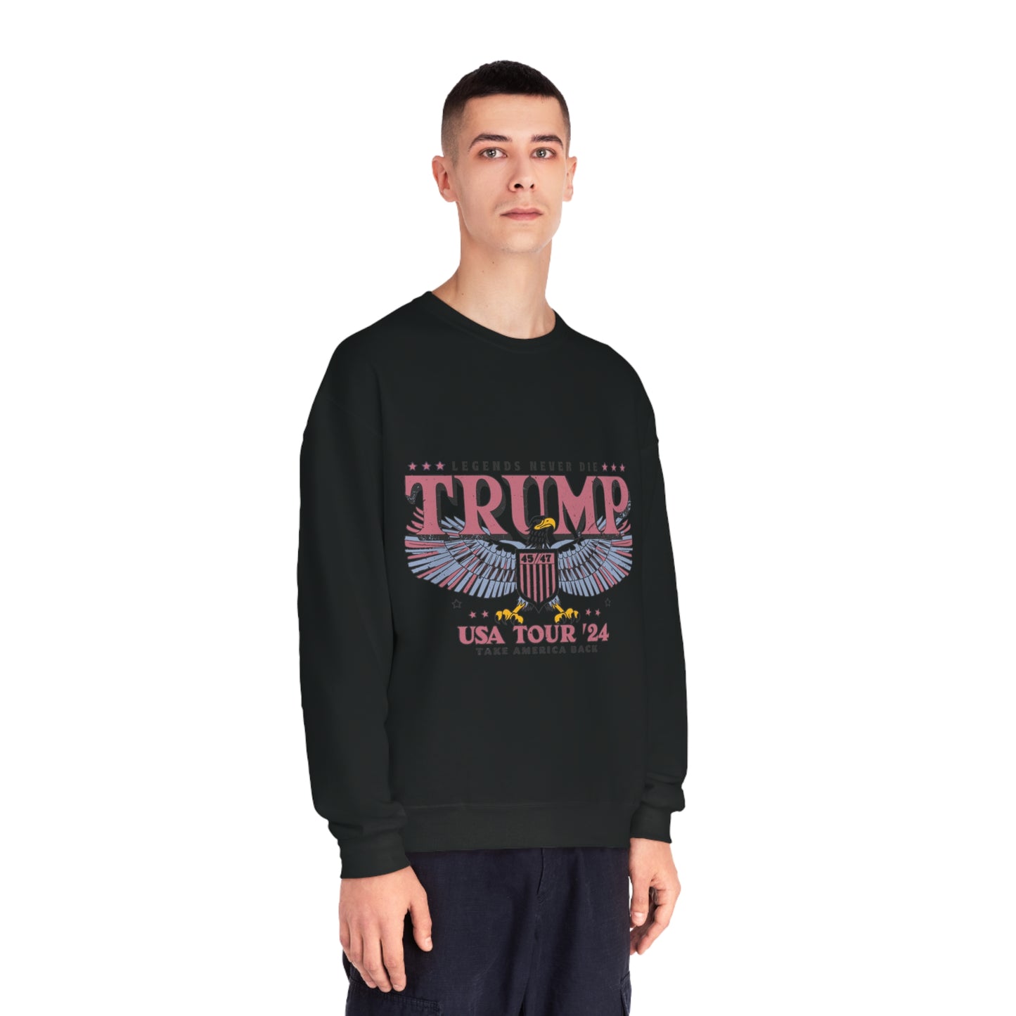 Trump USA Tour'24 Sweatshirt - Trump for President 2024, Pro trump 2024 sweatshirt, Trump makes America great again, Republican gift, Politics gift