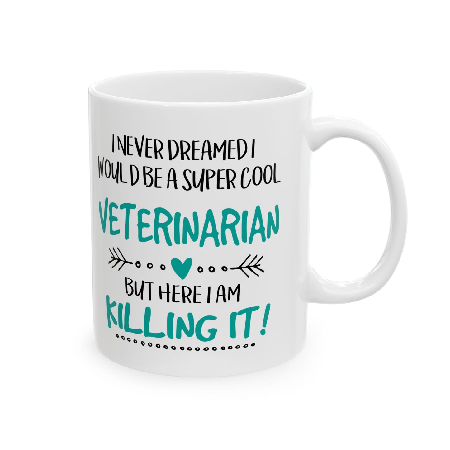 Unique Trendy Coffee Ceramic Mug, Cool Quote Funny Cup, Customized Mug Gift, Humor Mug for Office, Inspirational 5 (11oz, 15oz) Drinkware