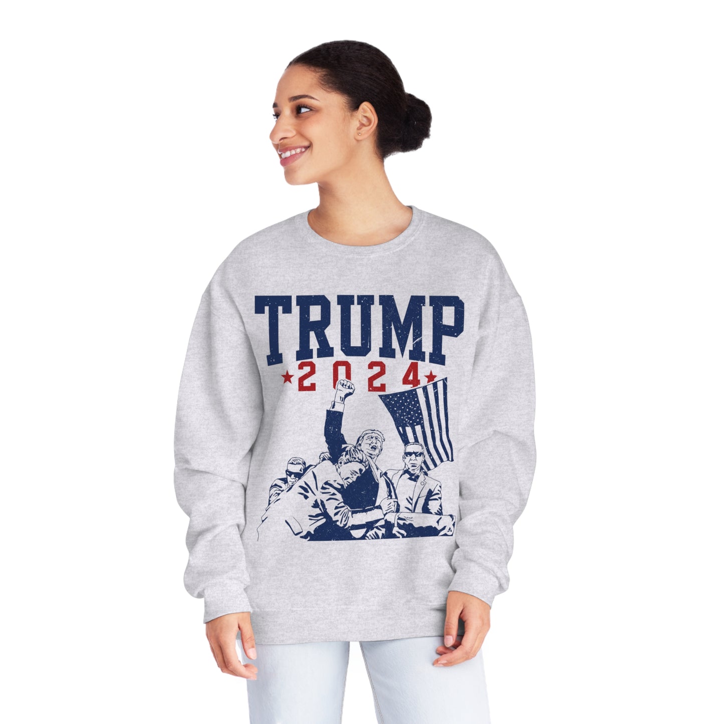 President trump sweat shirt - Trump USA Gift 2024, Trump 2024 Sweatshirt, Pro Trump Sweatshirt, Pro America Sweater, Republican Sweatshirt