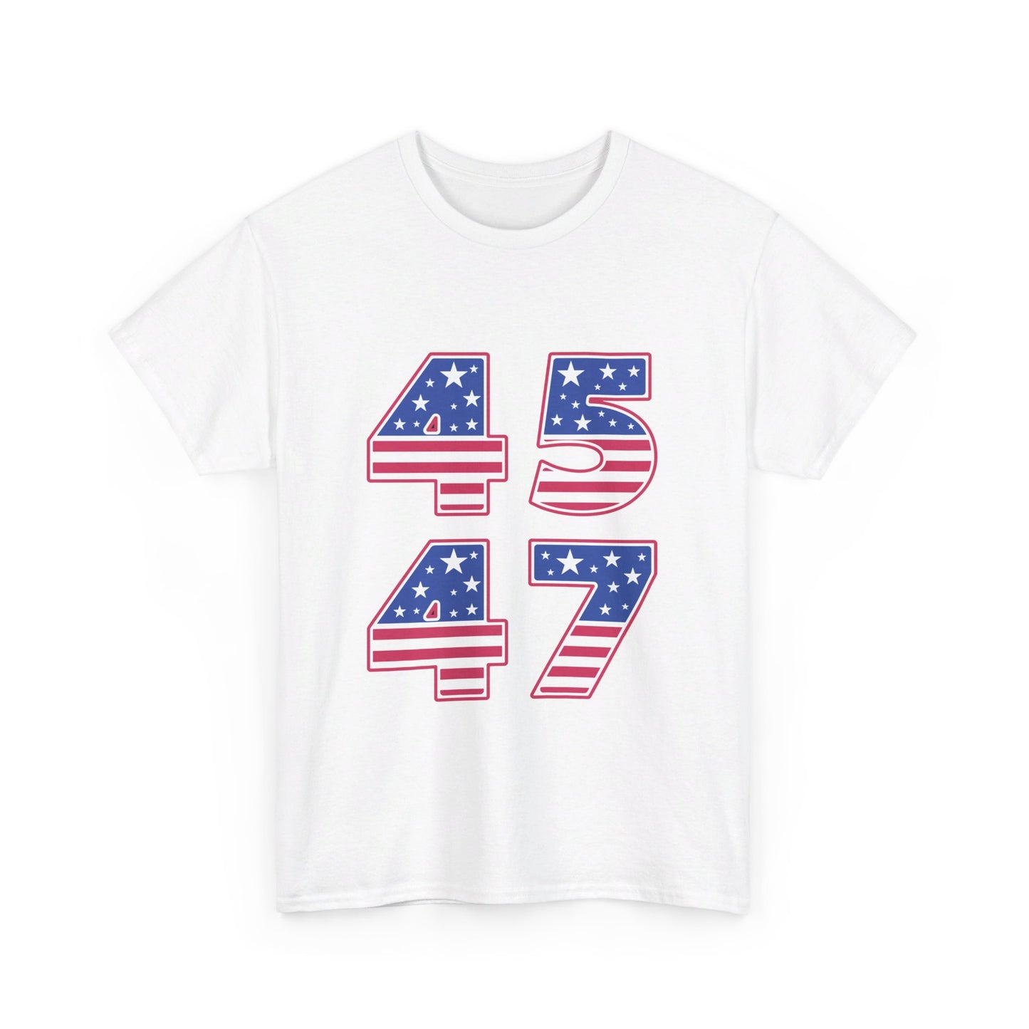 45 47 - Donald J. Trump Graphic Tee Celebrating His Legacy and Future Presidential Bid