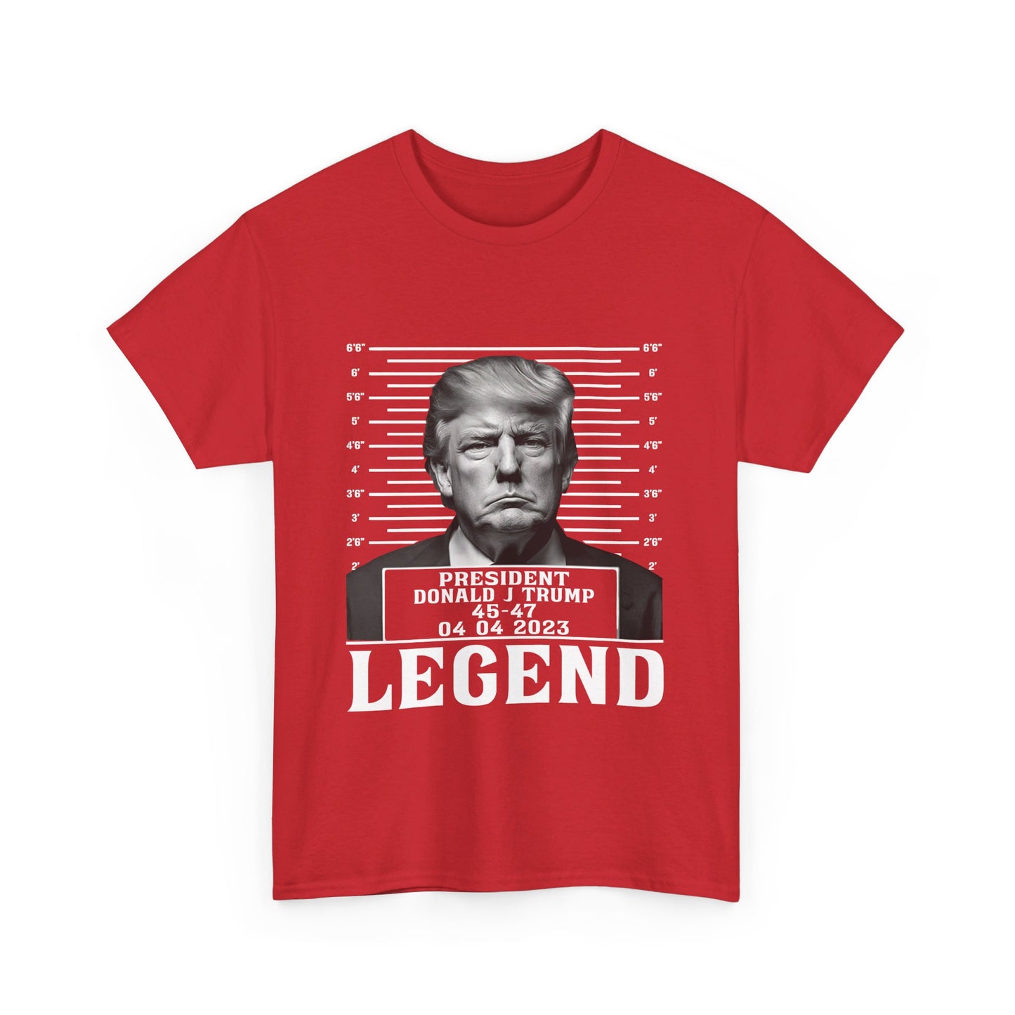 President Donald J. Trump, Legend - Premium Quality Graphic Tee for Proud Supporters, Make America Great Again,