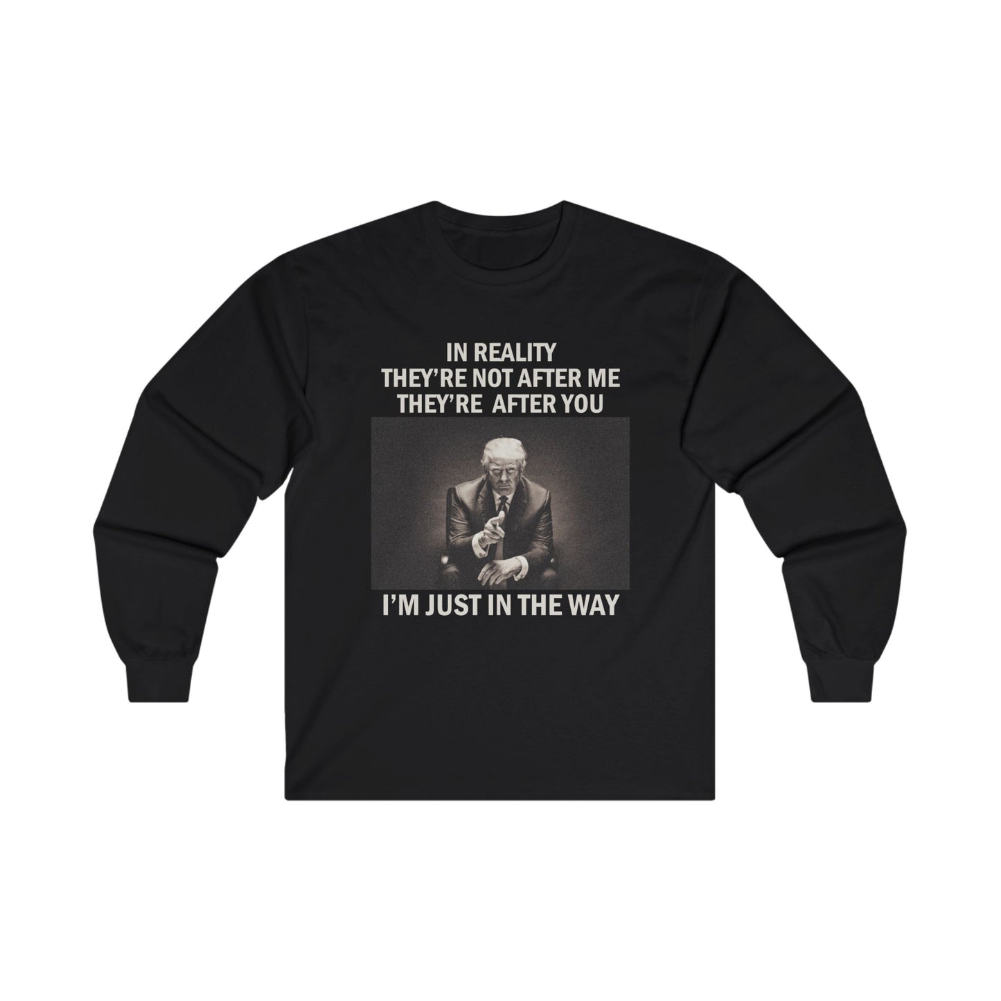 Trump for President 2024 I Pro Trump 2024 long sleeve tee I Pro American long sleeve tee I Trump Makes America Great Again I MAGA Long Sleeve Shirt I Support Trump 2024 Shirt I USA Made Long Sleeve Tee