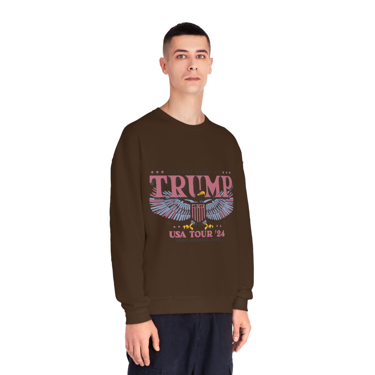 Trump USA Tour'24 Sweatshirt - Trump for President 2024, Pro trump 2024 sweatshirt, Trump makes America great again, Republican gift, Politics gift