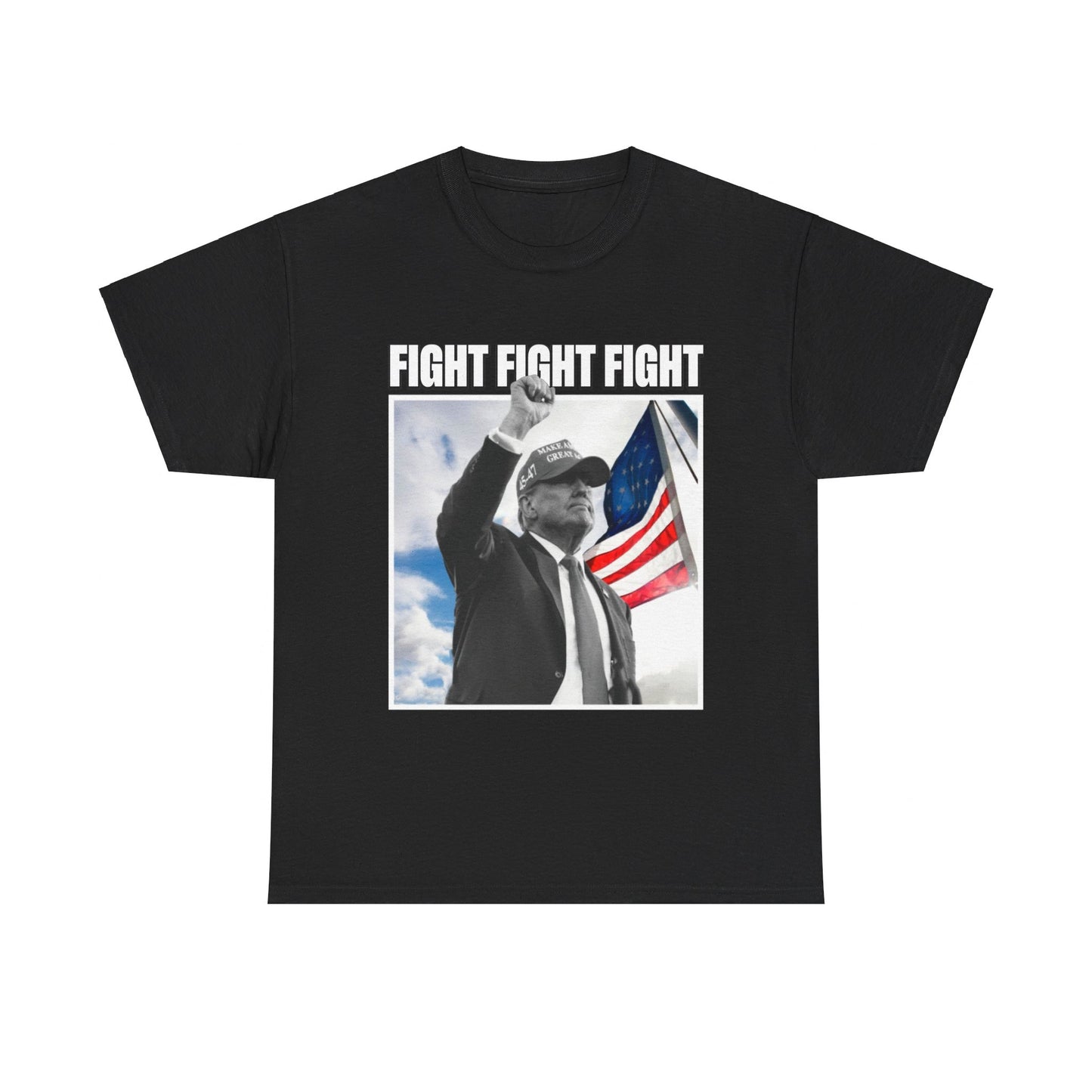Trump "Fight Fight Fight" T-Shirt, Graphic Tees