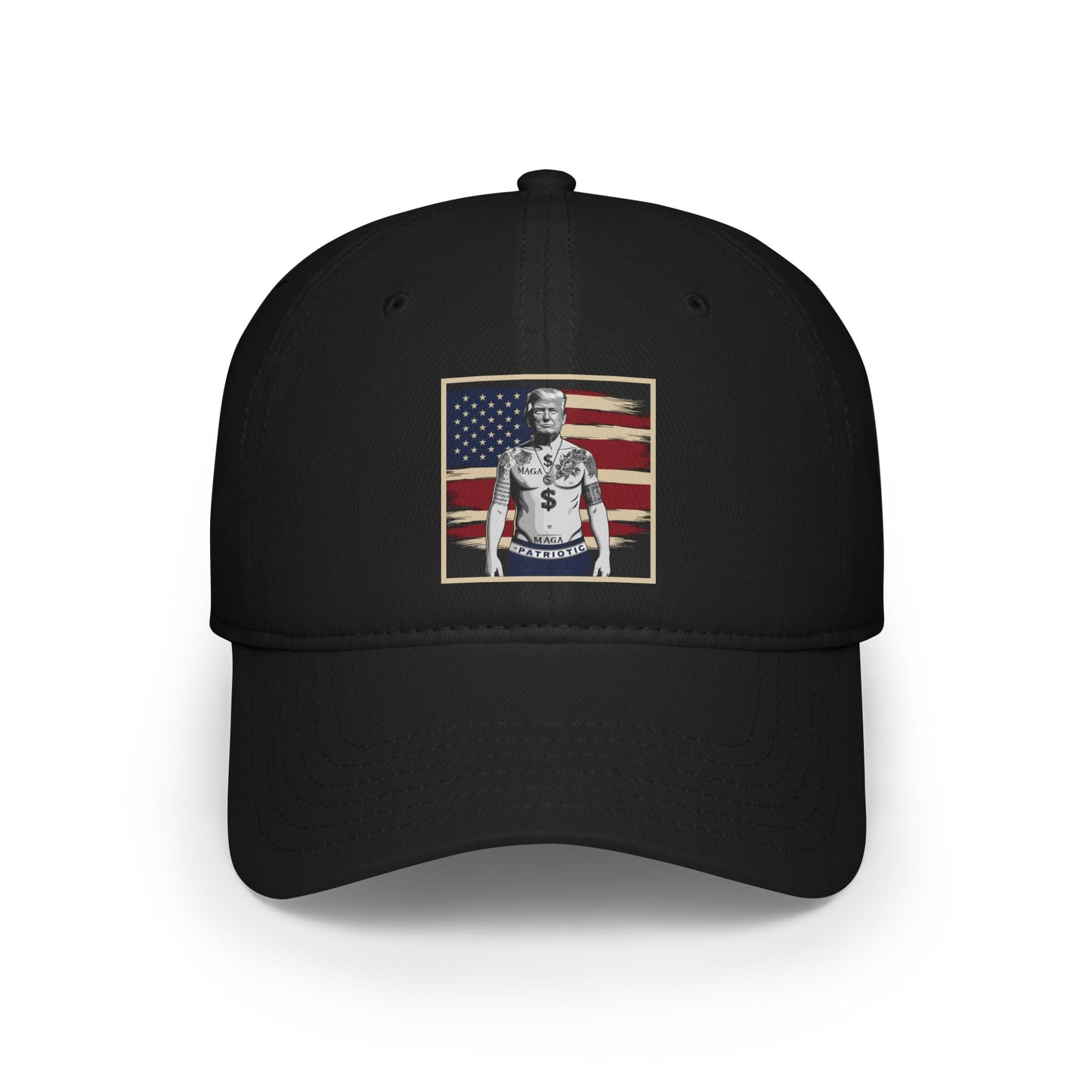 Trump with US Flag Hat, Trump 2024 Merchandise, Hats for Proud Supporters, Trump 2024 Hat, Trump Maga Hat, Trump Vance Hat,