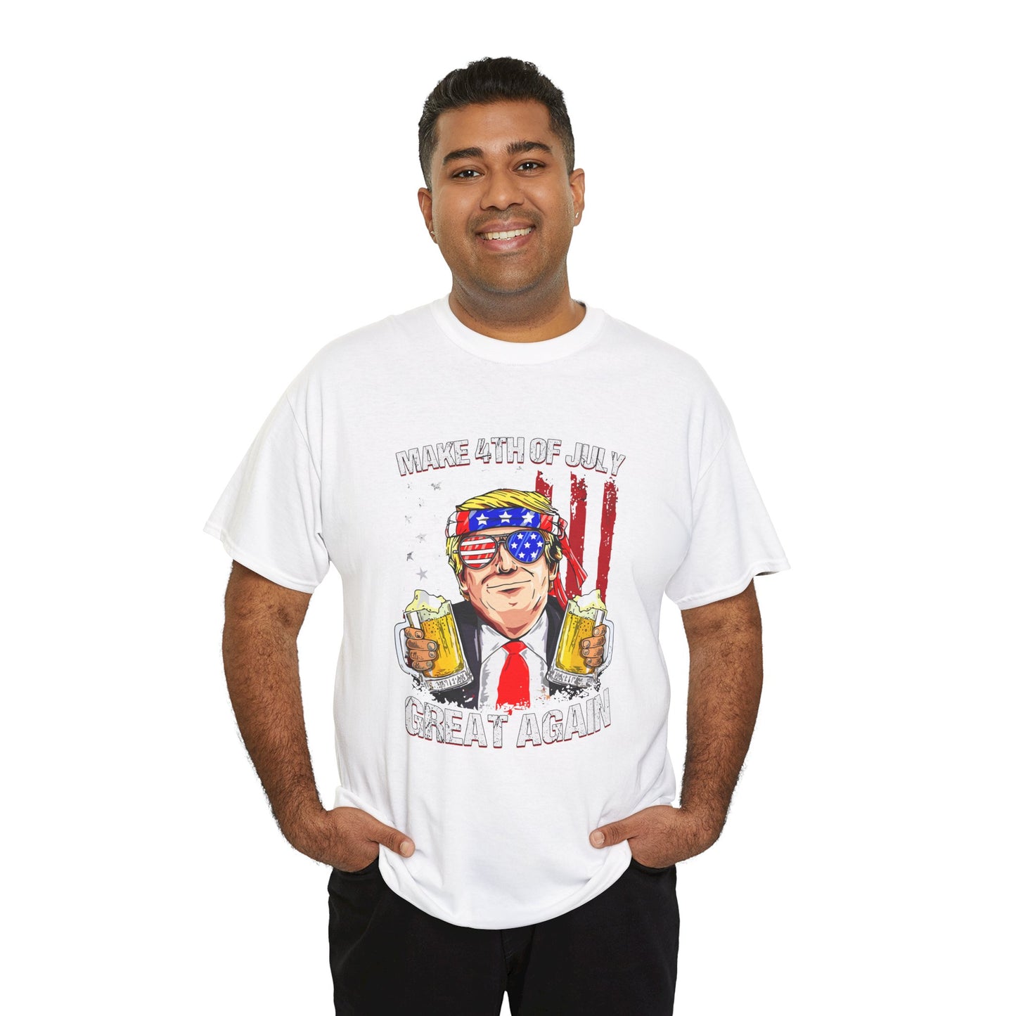 Trump Make 4th July Great Again, President Election Tee, Pro America Shirt, Trump For President Tee, President Donald Trump 2024 Shirt