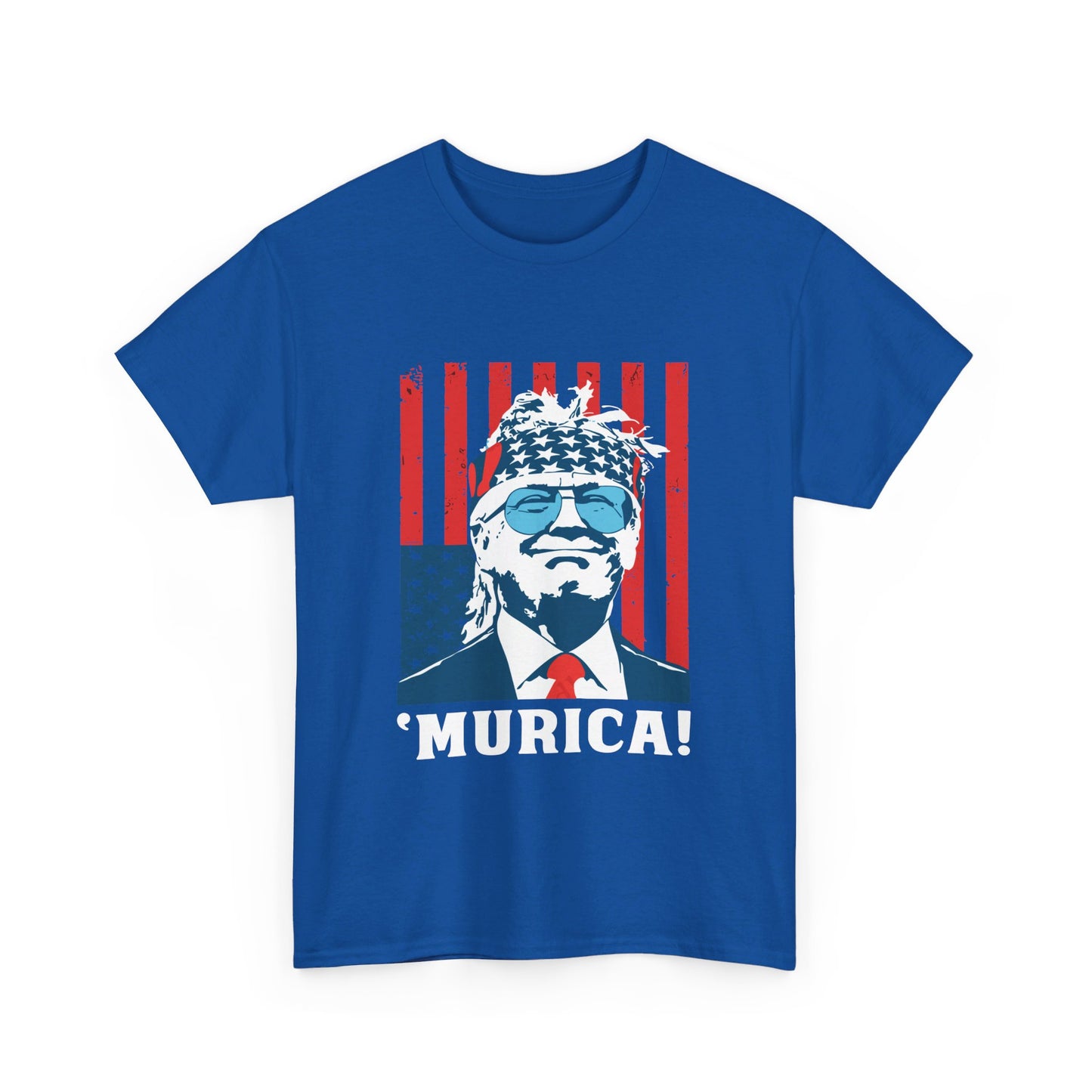 Trump Murica - Bold Patriotic Graphic Tee, Trump 2024 Shirt, Pro America Shirt, Conservative Gift, Trump 2024 Election Shirt