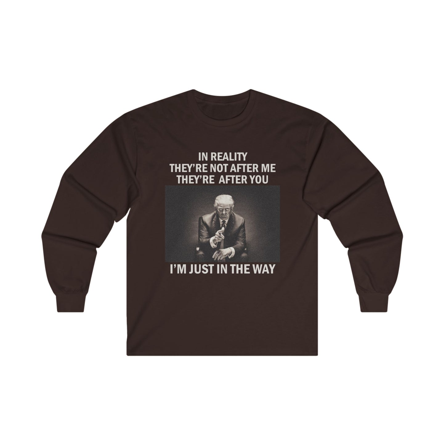 Trump for President 2024 I Pro Trump 2024 long sleeve tee I Pro American long sleeve tee I Trump Makes America Great Again I MAGA Long Sleeve Shirt I Support Trump 2024 Shirt I USA Made Long Sleeve Tee
