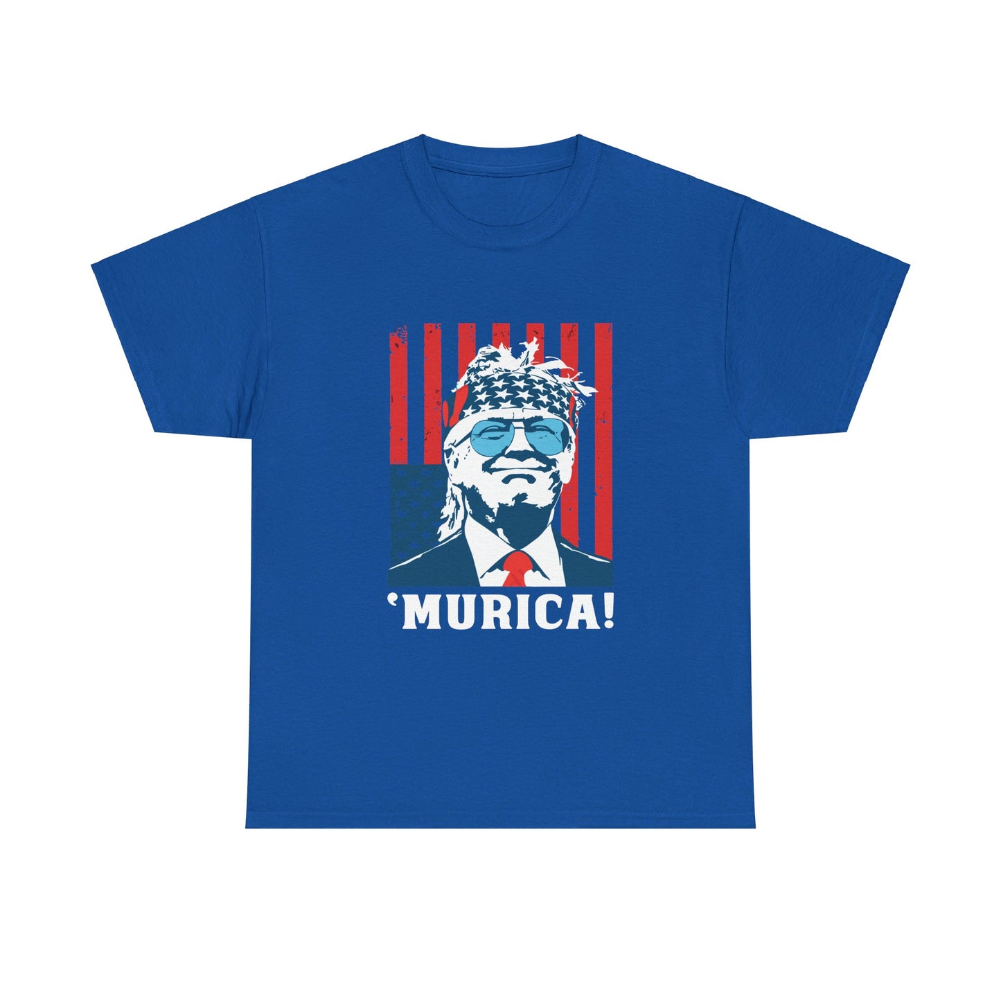 Trump Murica - Bold Patriotic Graphic Tee, Trump 2024 Shirt, Pro America Shirt, Conservative Gift, Trump 2024 Election Shirt