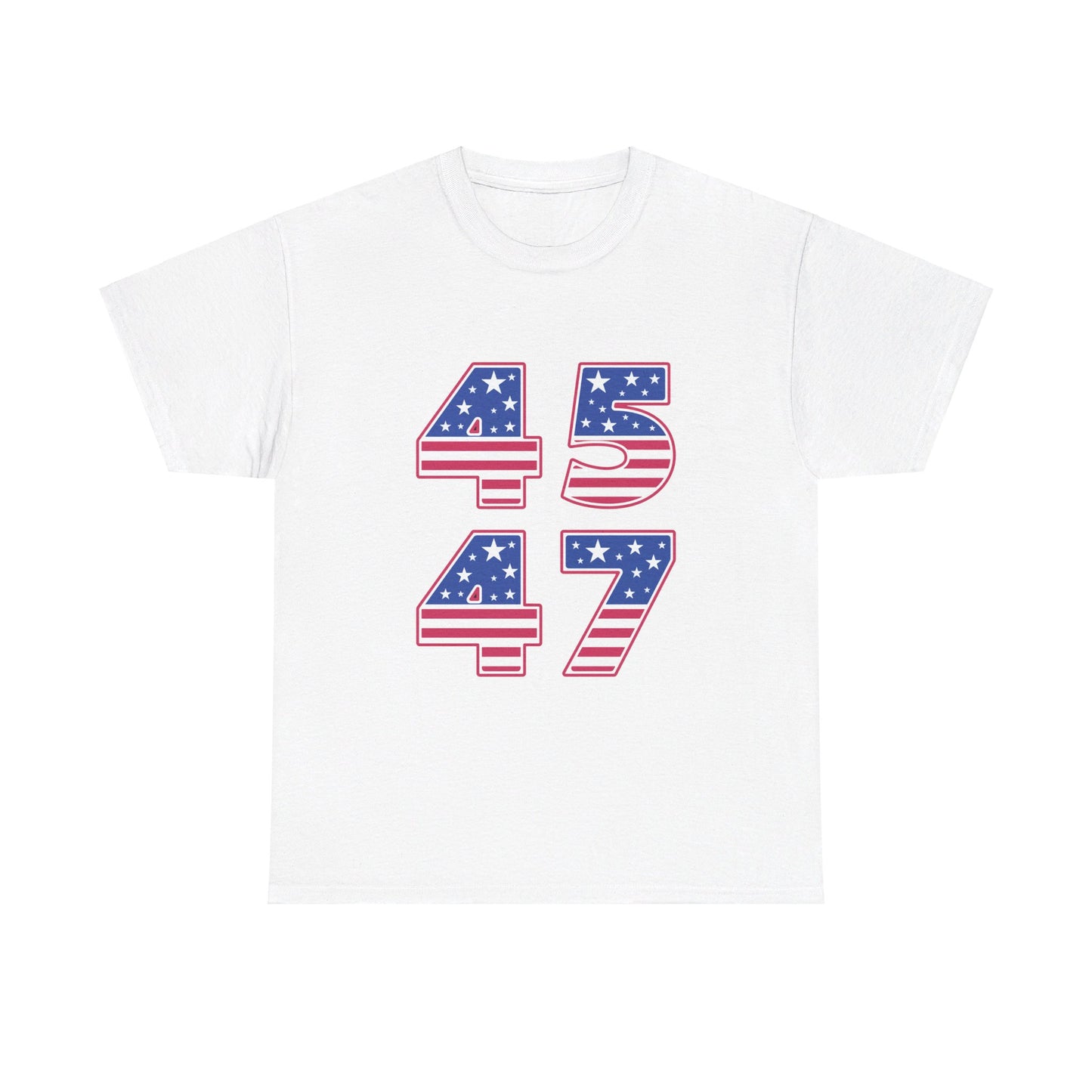 45 47 - Donald J. Trump Graphic Tee Celebrating His Legacy and Future Presidential Bid