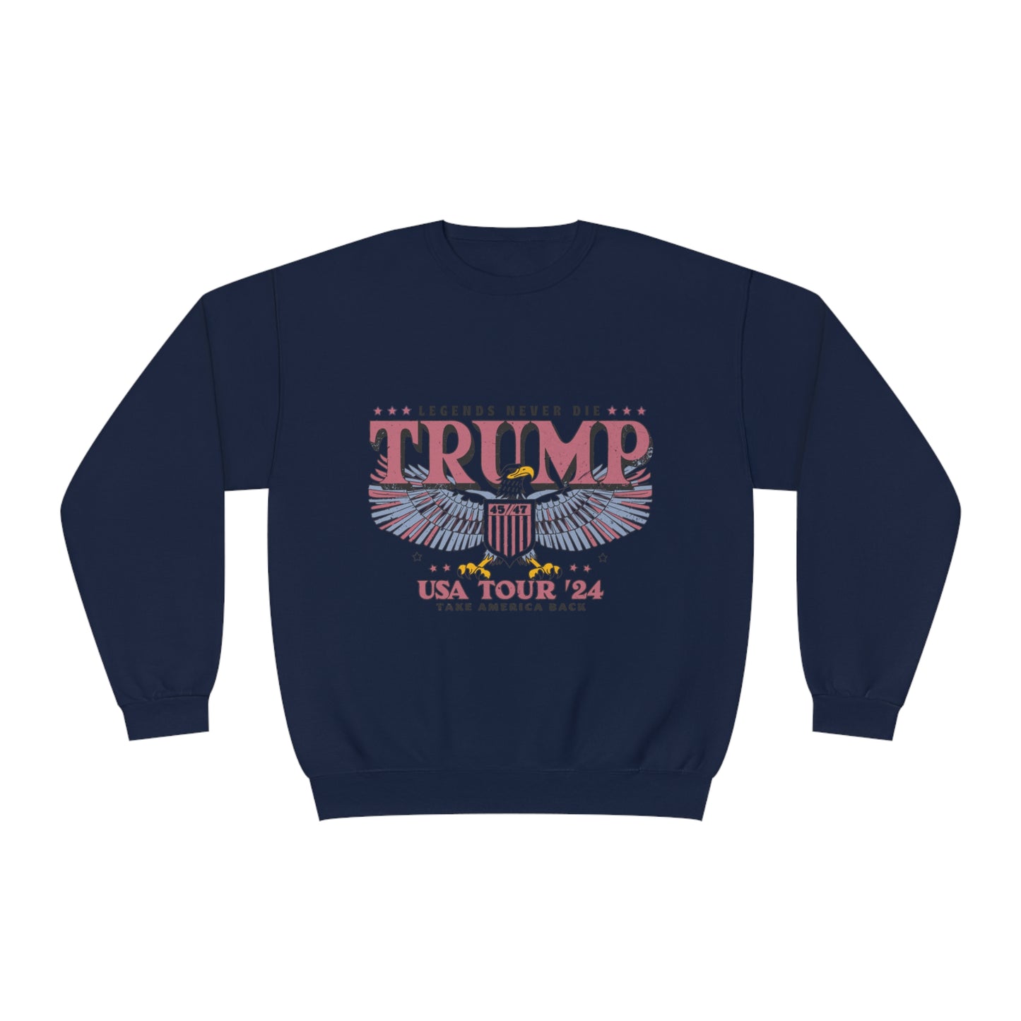 Trump USA Tour'24 Sweatshirt - Trump for President 2024, Pro trump 2024 sweatshirt, Trump makes America great again, Republican gift, Politics gift