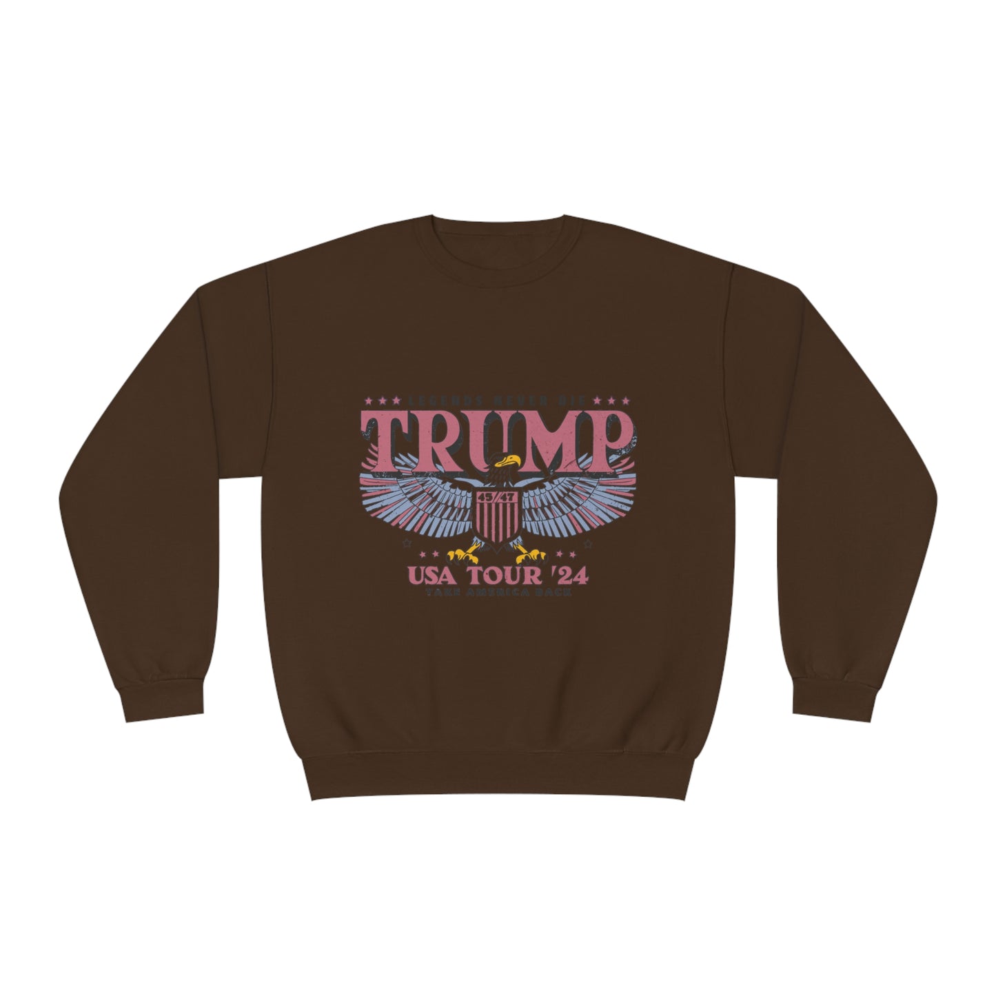 Trump USA Tour'24 Sweatshirt - Trump for President 2024, Pro trump 2024 sweatshirt, Trump makes America great again, Republican gift, Politics gift