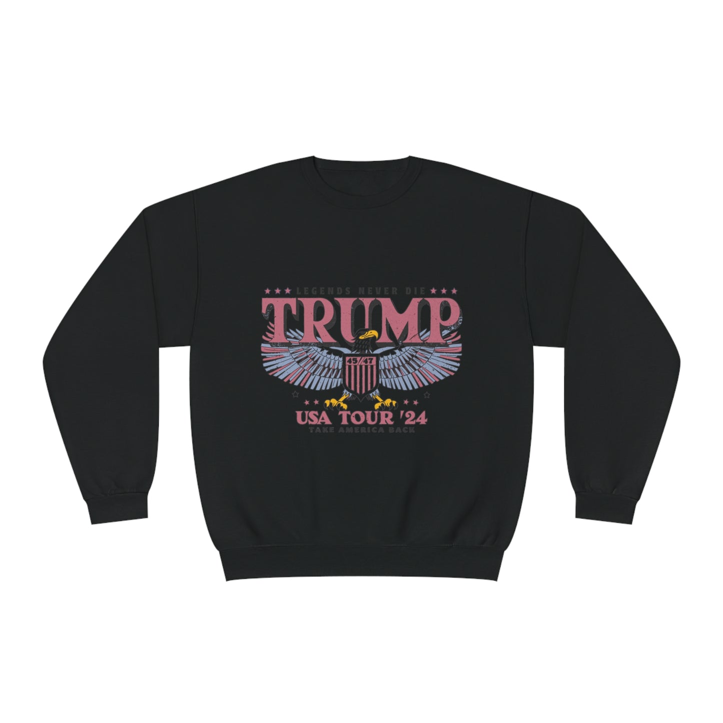 Trump USA Tour'24 Sweatshirt - Trump for President 2024, Pro trump 2024 sweatshirt, Trump makes America great again, Republican gift, Politics gift