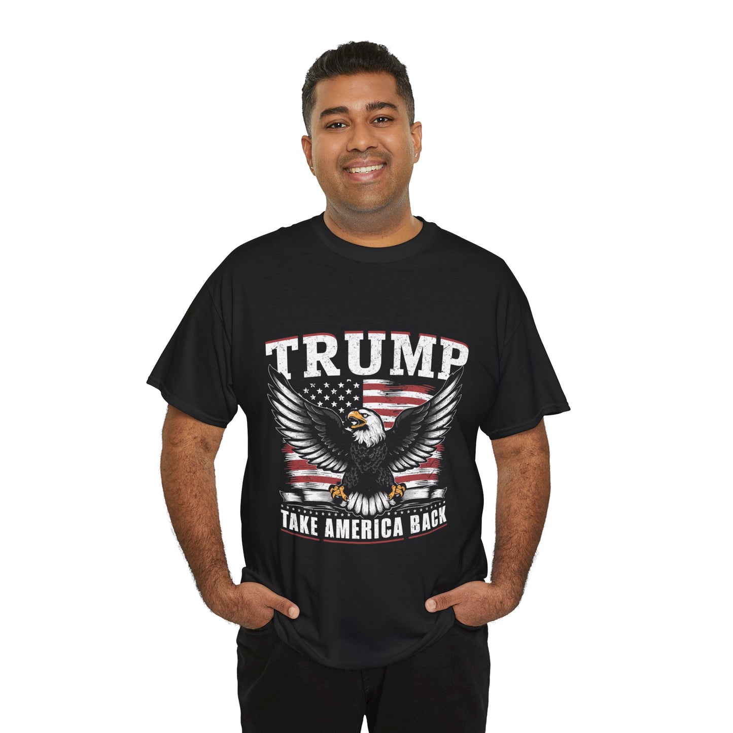 Retro US Flag Trump Take America Back Tshirt, The Return Tee, Trump 2024 Shirt, Trump 2024 Election Shirt, Conservative Gift, Patriotic Gift For Election