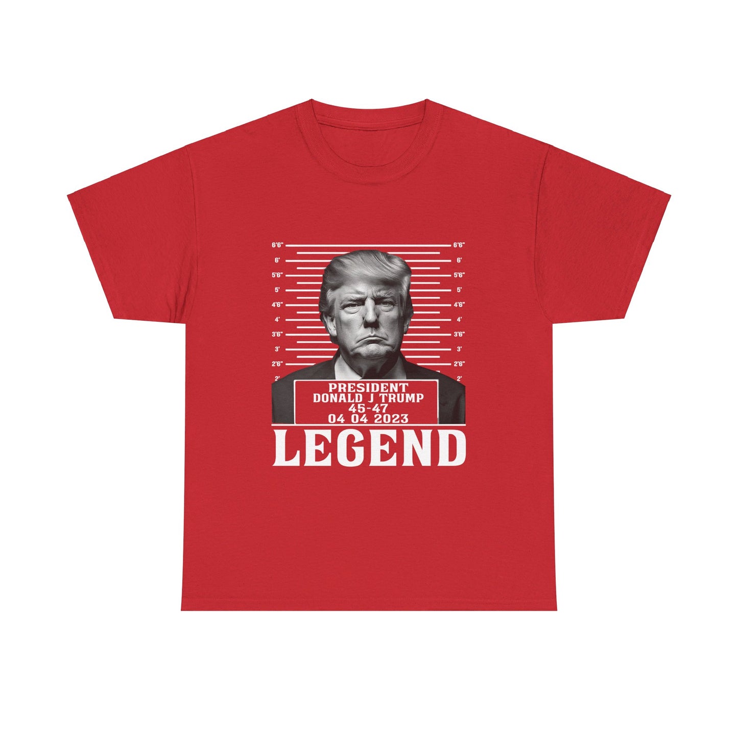 President Donald J. Trump, Legend - Premium Quality Graphic Tee for Proud Supporters, Make America Great Again,