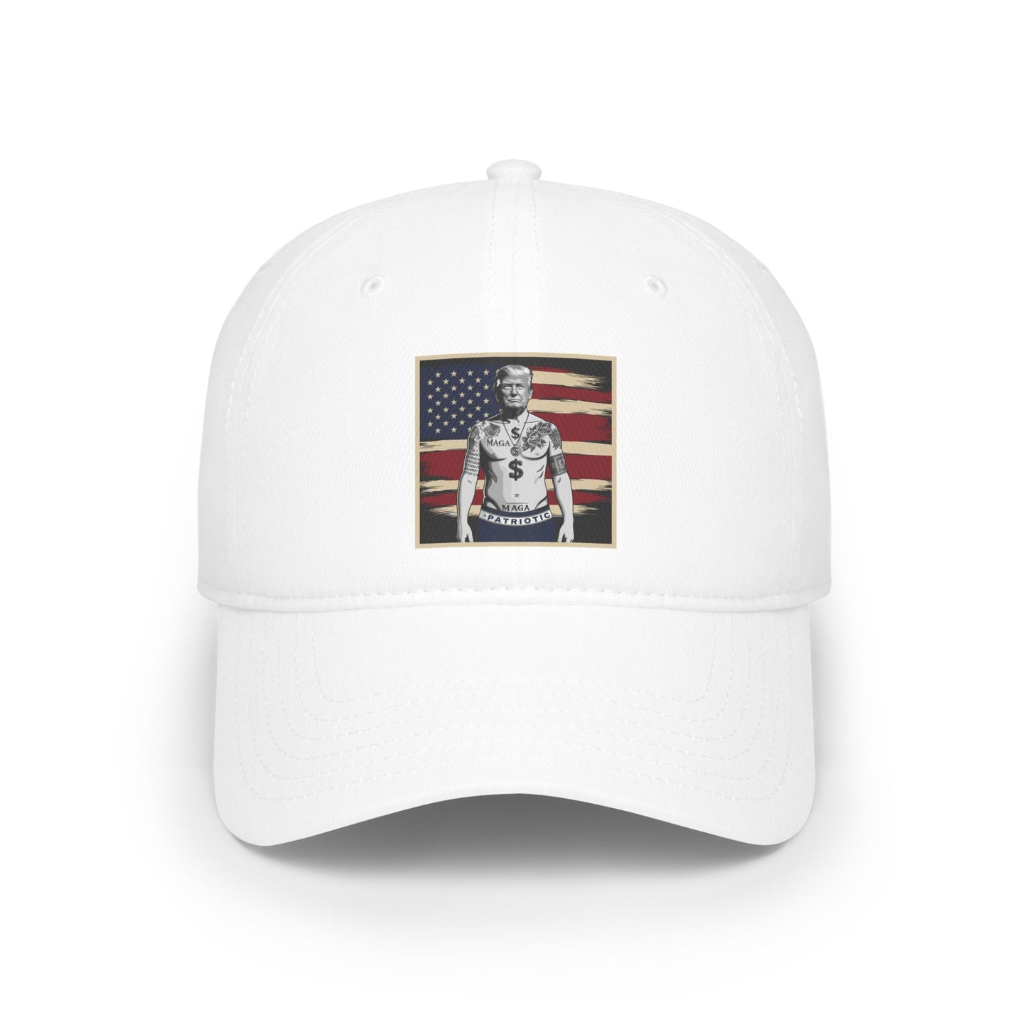 Trump with US Flag Hat, Trump 2024 Merchandise, Hats for Proud Supporters, Trump 2024 Hat, Trump Maga Hat, Trump Vance Hat,