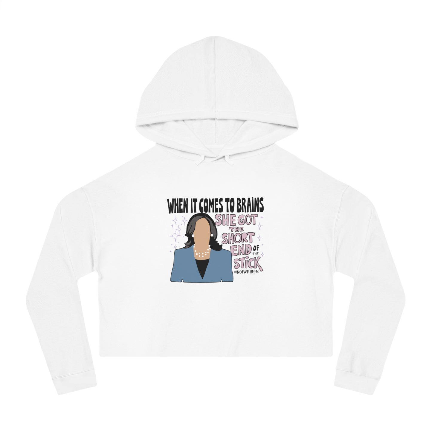 AS for brain; she got the short end of the stick - Trump JD Vance 2024 | Trump hoodie 2024 | Trump MAGA Hoodie | Trump for President 2024