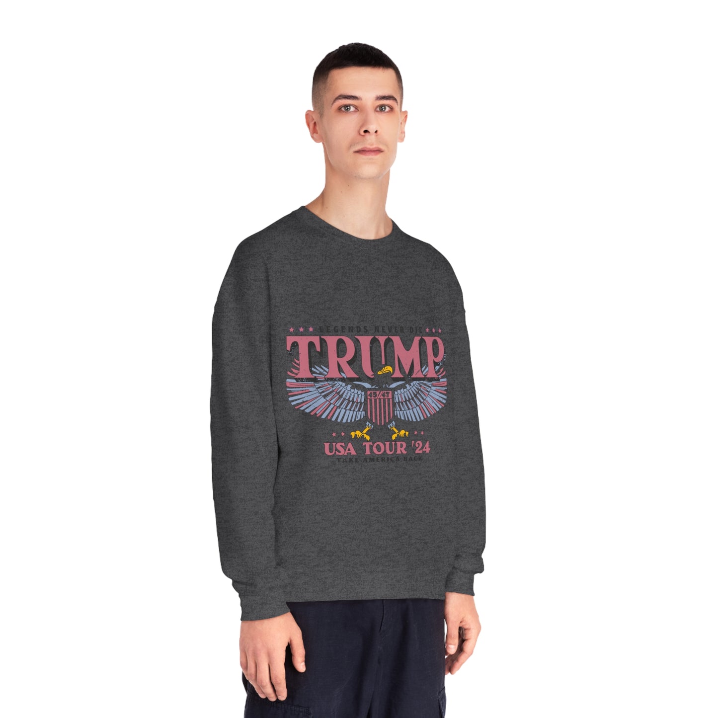 Trump USA Tour'24 Sweatshirt - Trump for President 2024, Pro trump 2024 sweatshirt, Trump makes America great again, Republican gift, Politics gift