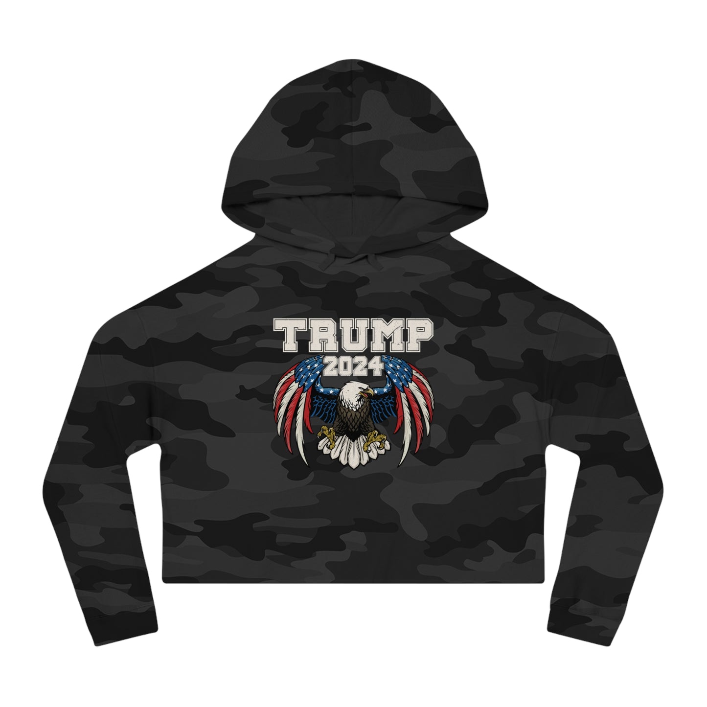 Trump Eagle Hoodie - Trump for President 2024 Hoodie, 2024 Presidential Election Gear,  USA Made Hoodie, American Pride Hoodie, Support Trump 2024 Hoodie,