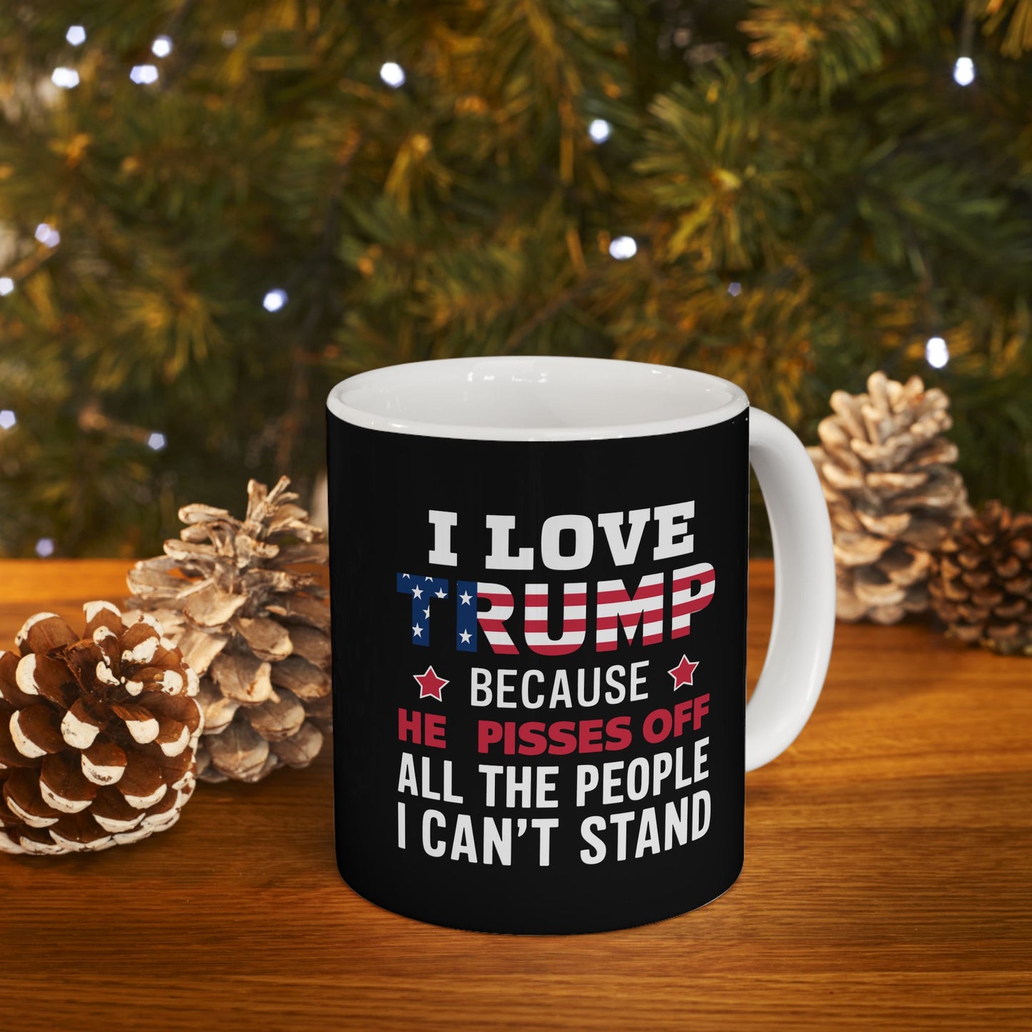 Ceramic Mug, Trump Coffee Mug, Donald Trump Mug, Political Mug, MAGA Mug, Trump Gift, Trump For President 2024