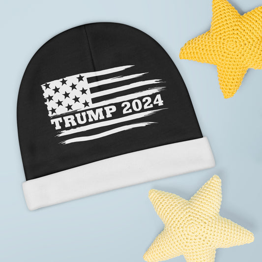 Trump 2024 Baby Beanie - President Trump Baby Beanie, Trump USA Gift 2024, Patriotic Baby Beanie, American Dream 2024 Baby Beanie, Trump Takes America Back Baby Beanie