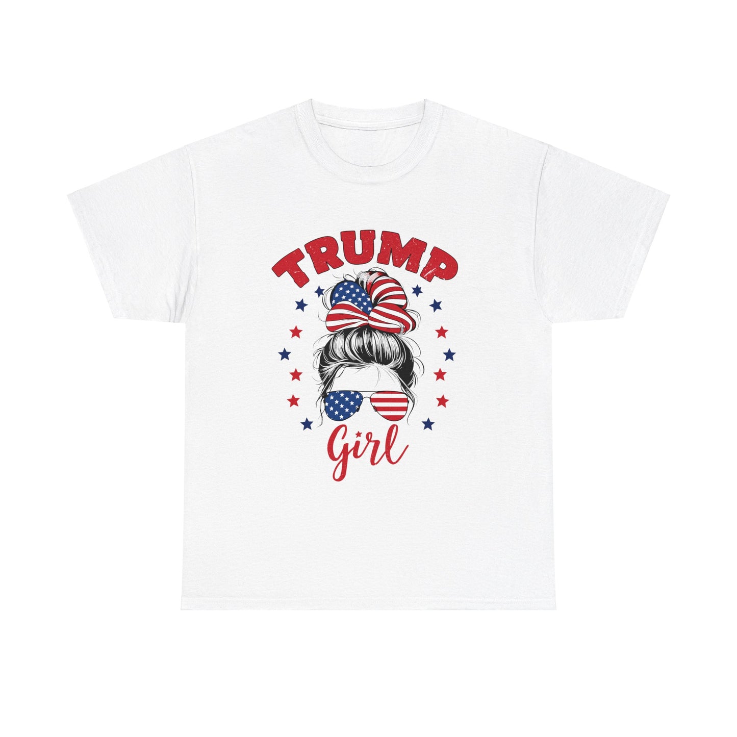 Trump Girl T-Shirt, Support Trump, Patriotic Apparel, Conservative Gift, Election Campaign Gift, Trump 2024 Election Shirt, Donald Trump 2024 Shirt