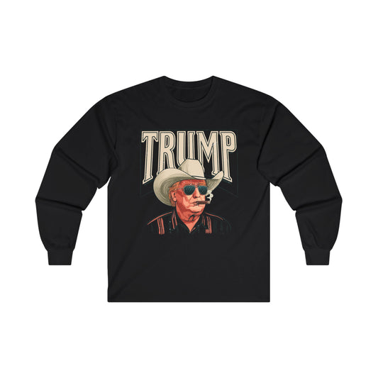 Trump for President 2024 I Pro Trump 2024 long sleeve tee I Pro American long sleeve tee I Trump makes America great again I American Pride Long Sleeve Tee I Support Trump 2024 Shirt