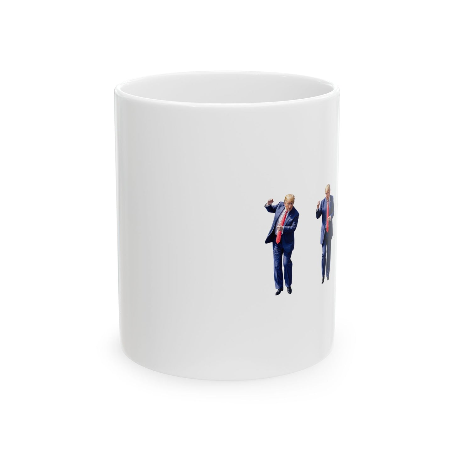 Trump Dance 2024 - President Trump Ceramic Mug, Trump USA Gift 2024, Trump 2024 Ceramic Mug,  Pro Trump Ceramic Mug,  Pro America Ceramic Mug,  Republican Ceramic Mug