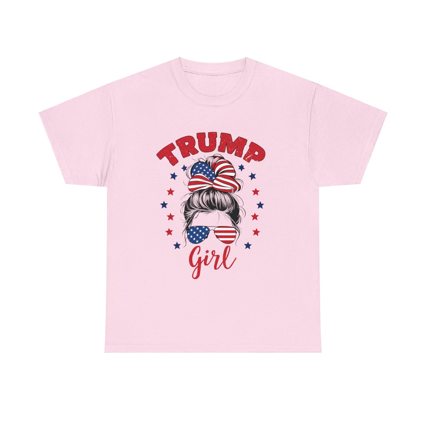 Trump Girl T-Shirt, Support Trump, Patriotic Apparel, Conservative Gift, Election Campaign Gift, Trump 2024 Election Shirt, Donald Trump 2024 Shirt